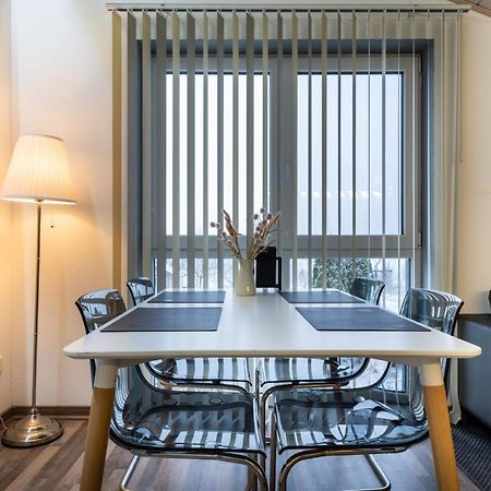Gemuetliche Ferienwohnung Mit Panoramablick Muttensweiler Exterior foto