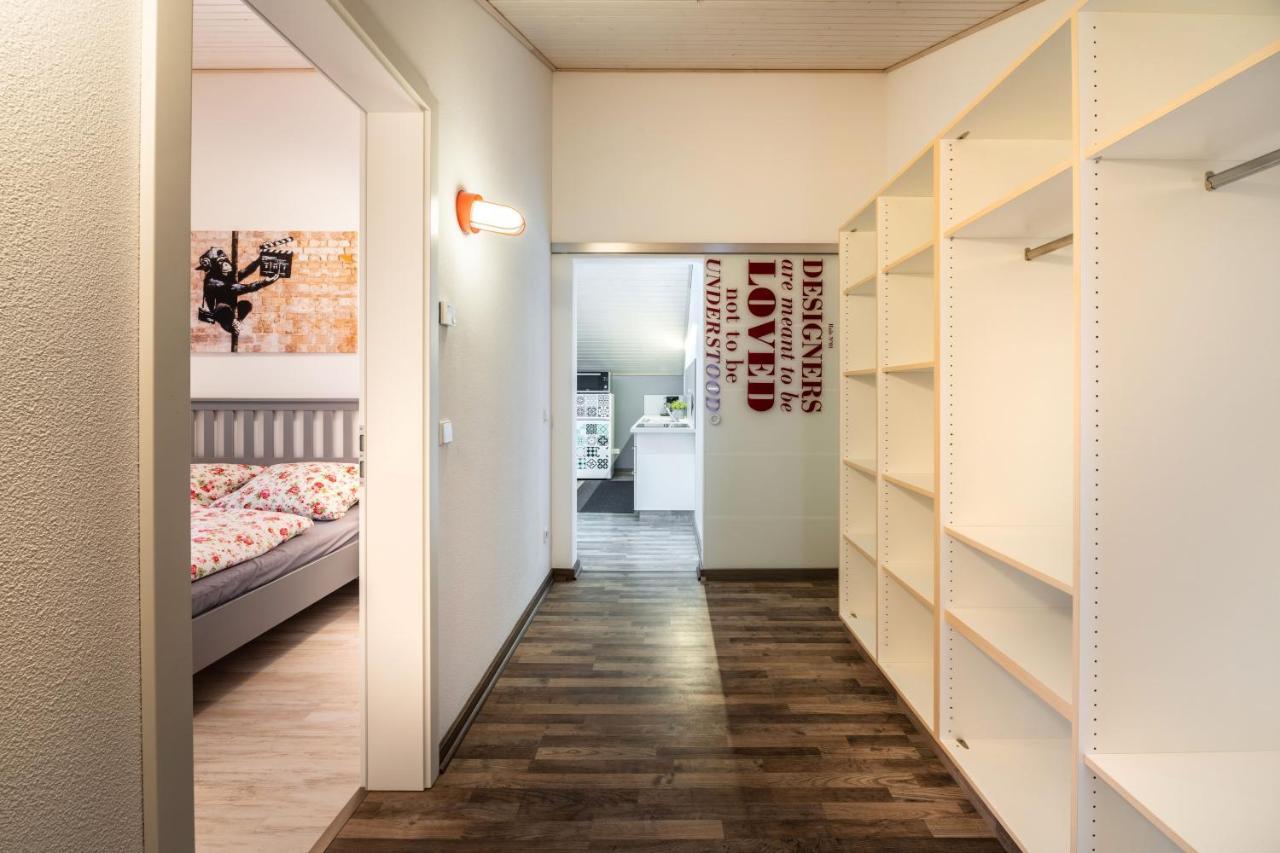 Gemuetliche Ferienwohnung Mit Panoramablick Muttensweiler Exterior foto